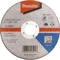 Диск абразивный Makita 125*2,5*22,23 металл   D-18677
