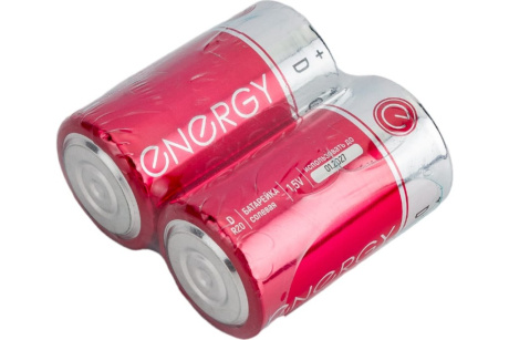 Купить Батарейка ENERGY R20/2S D  -2шт  спайка  104974 фото №2