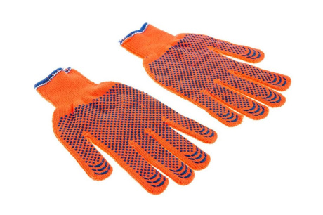 Купить Утепленные перчатки с точечным ПВХ покрытием HAMMER 230-027 230-027 фото №1
