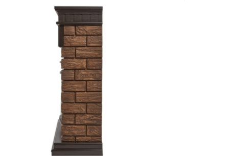Купить Портал Bricks Wood 25 камень темный-шпон венге 1287017 фото №3