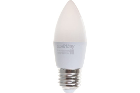 Купить Лампа светодиодная Smartbuy SBL-C37-9_5-40K-E27 свеча C37 220V 9 5W Е27 4000K 760lm нз фото №5