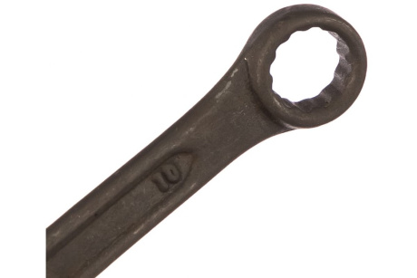 Купить Ключ комбинированый 10 мм  CrV  фосфатированный  ГОСТ 16983// Сибртех  14905 фото №3
